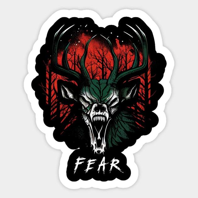 Bucks Fear II Sticker by Mikey